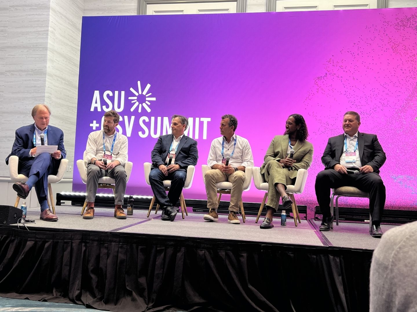 Chris Minnich, CEO of MetaMetrics, speaks on a panel at ASU+GSV about the importance of universal reading and math measures.